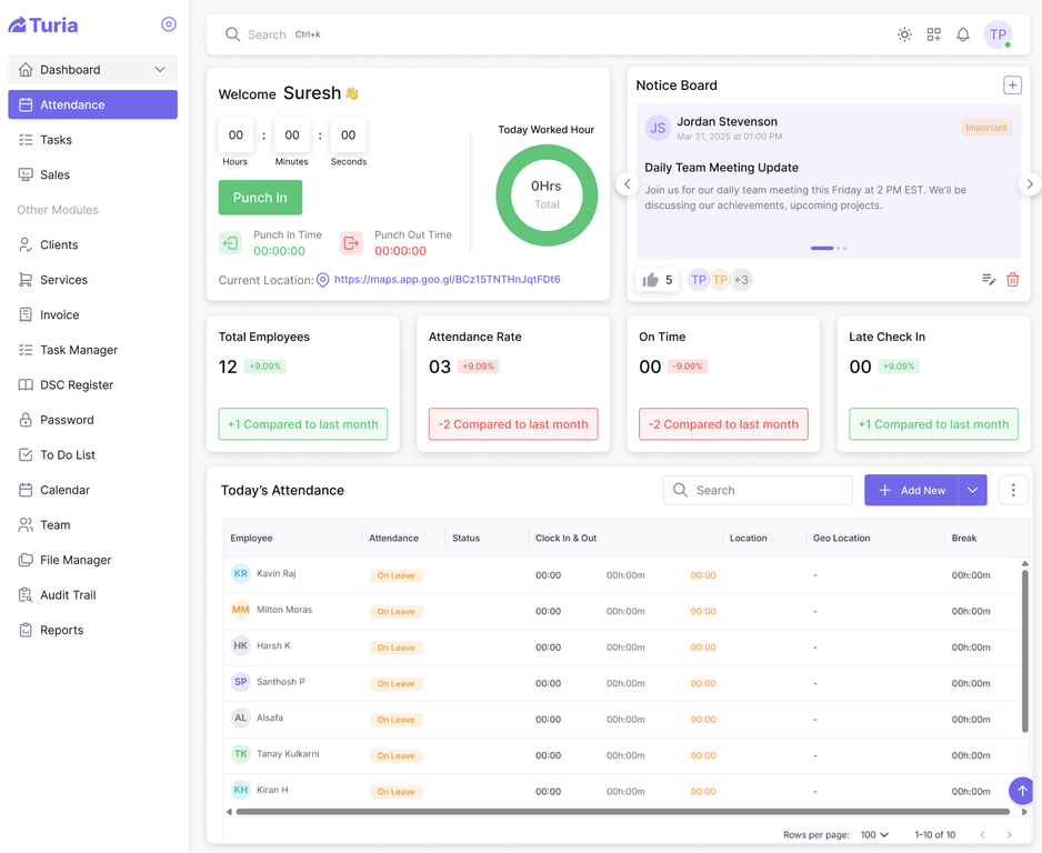Turia Software: Best CA Practice Management in India (2025)